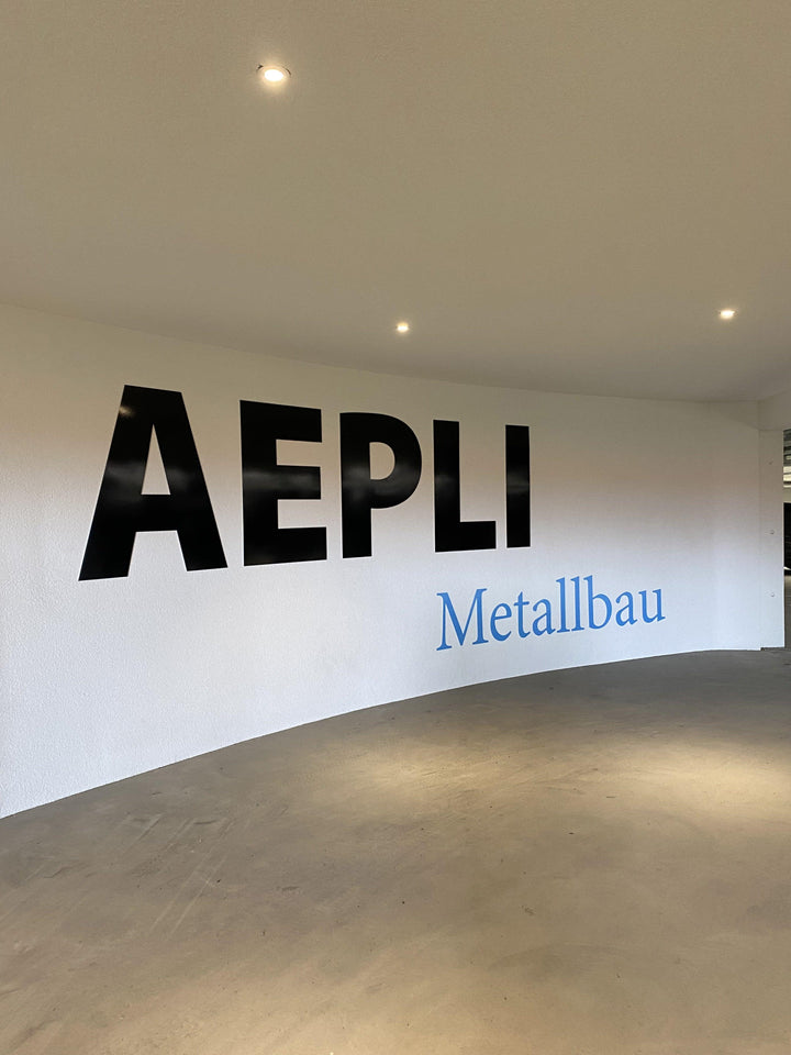 Aepli Metallbau – Neues Signaletik Konzept - signvision.ch